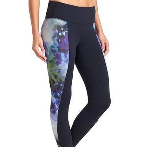 Athleta High Rise Bloom Chaturanga Tight XS